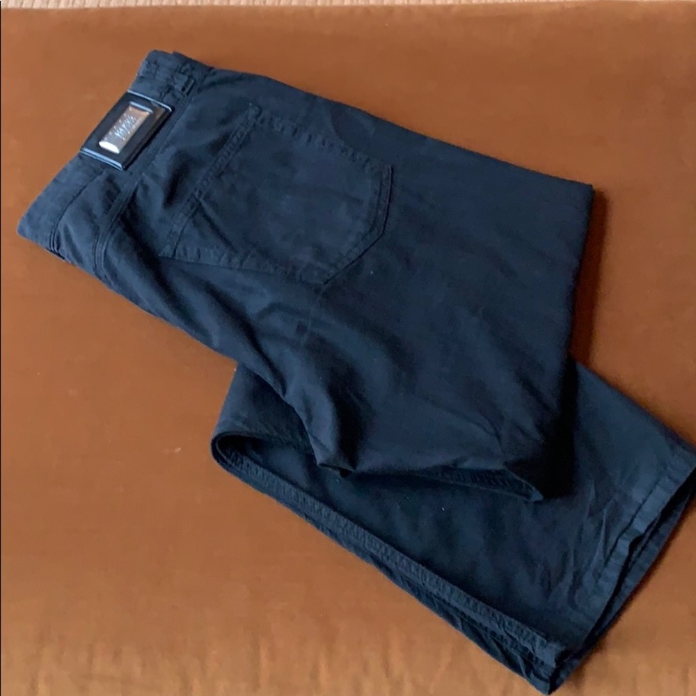 Hugo Boss Straight Leg Cotton Slacks